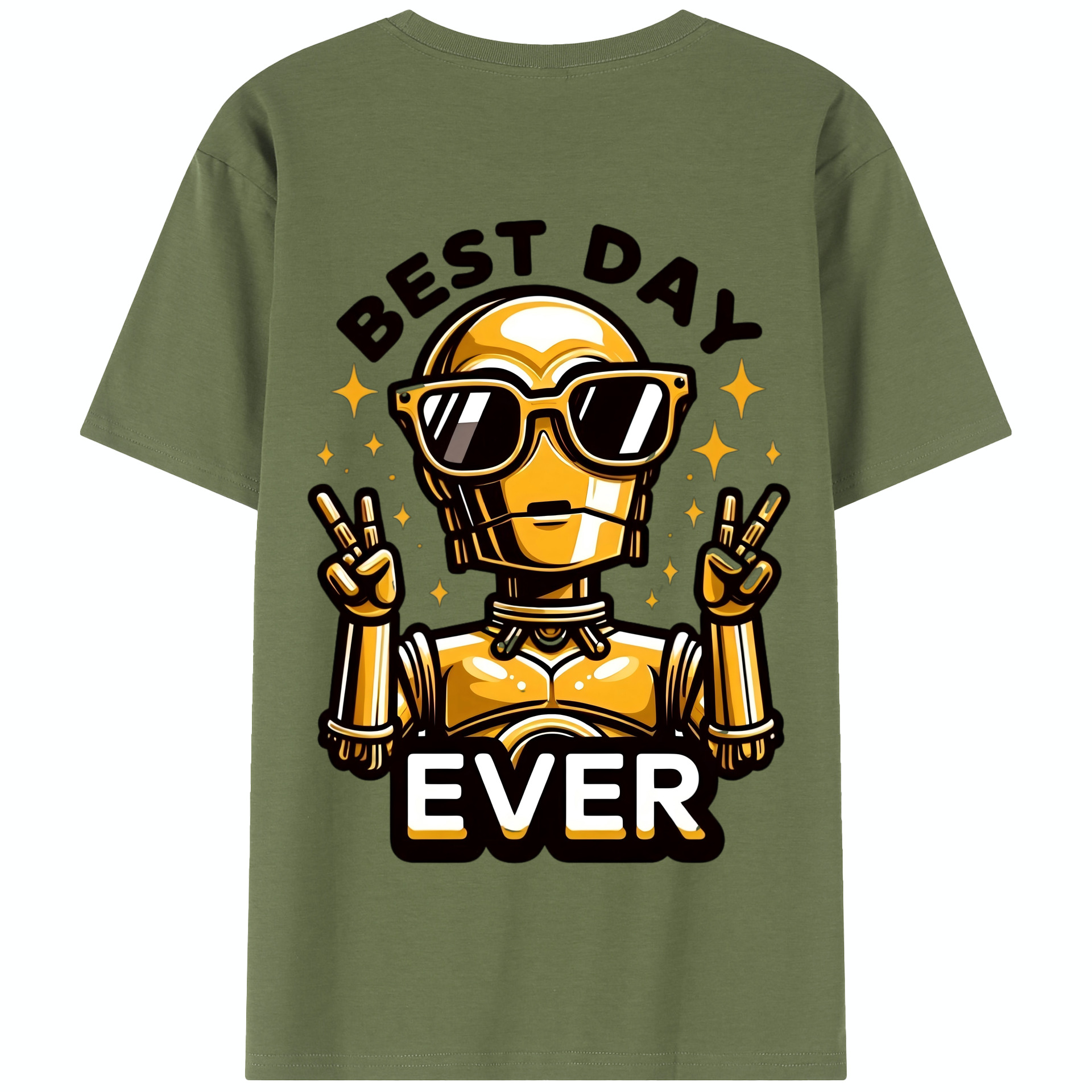 （画像用） スター・ウォーズ Star Wars 綿100％半袖Tシャツ（背面プリント）